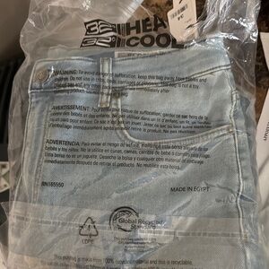Light Blue Denim Shorts